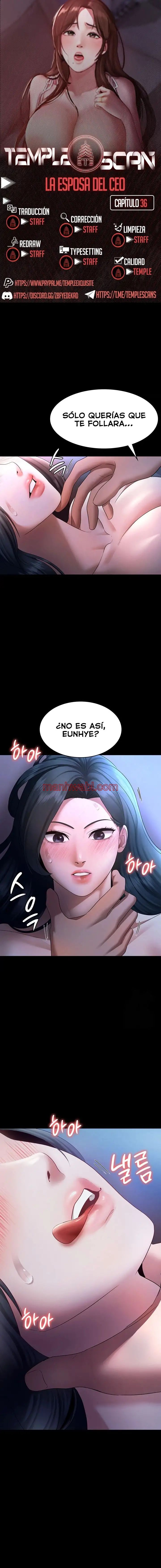 La esposa del jefe - Capítulo 36 manhwa
