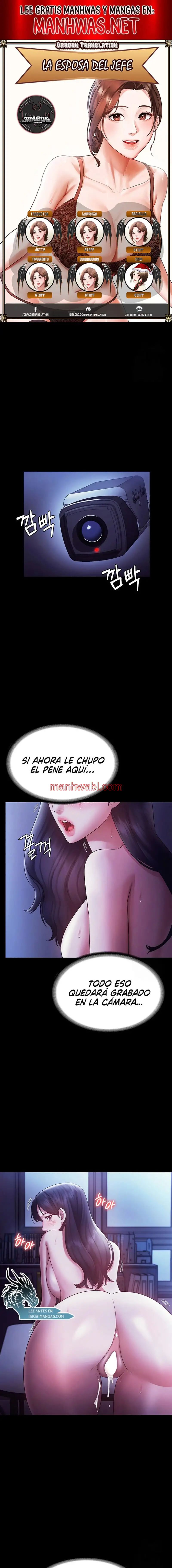 La esposa del jefe - Capítulo 38 manhwa