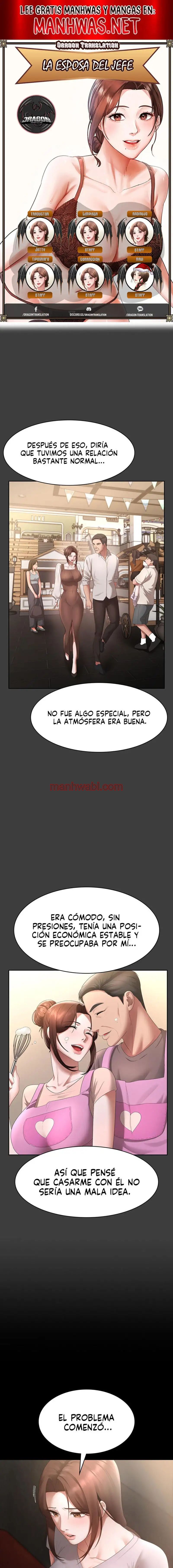 La esposa del jefe - Capítulo 43 manhwa