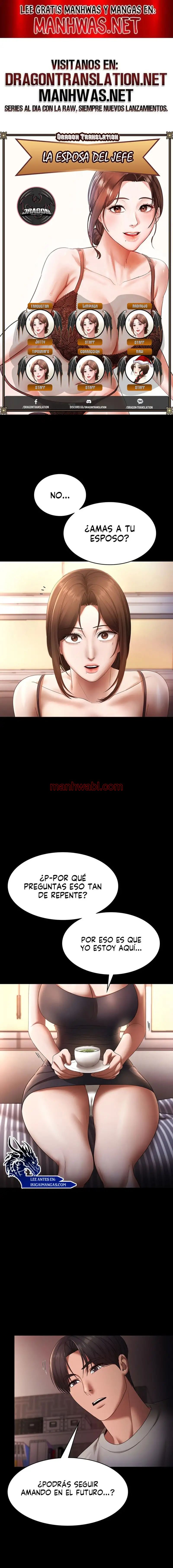 La esposa del jefe - Capítulo 55 manhwa