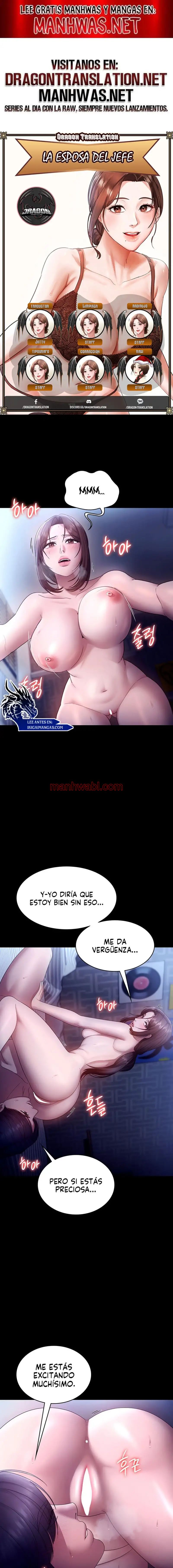 La esposa del jefe - Capítulo 56 manhwa