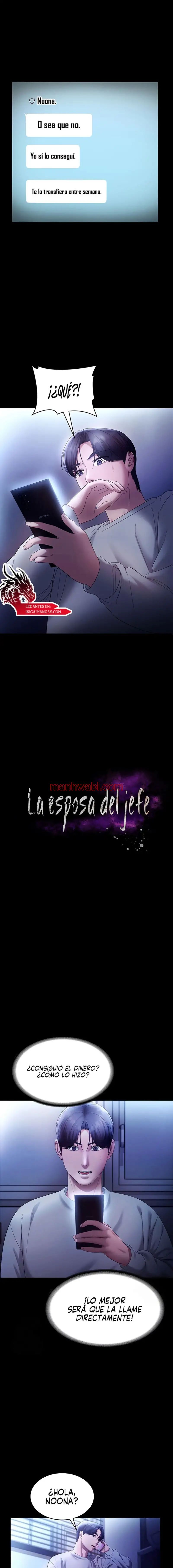 La esposa del jefe - Capítulo 58 manhwa