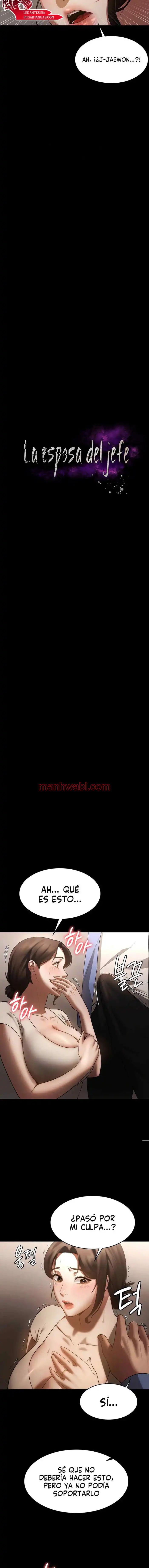 La esposa del jefe - Capítulo 6 manhwa