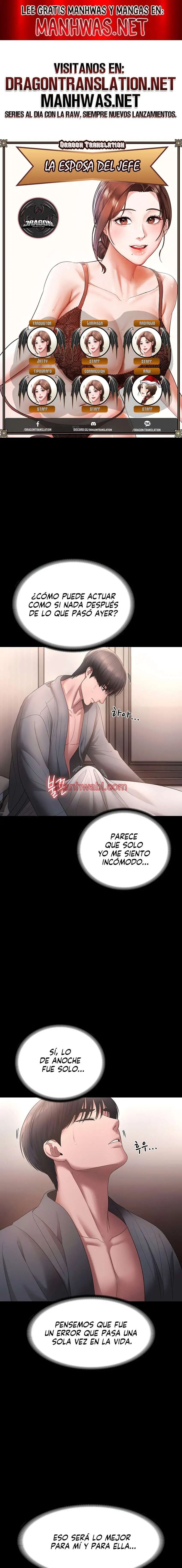 La esposa del jefe - Capítulo 61 manhwa