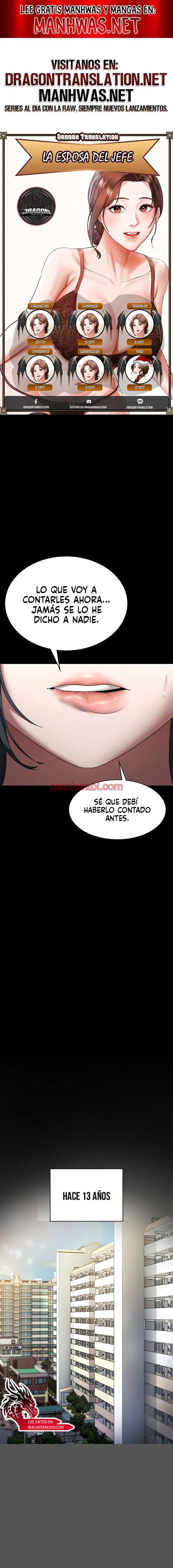 La esposa del jefe - Capítulo 62 manhwa