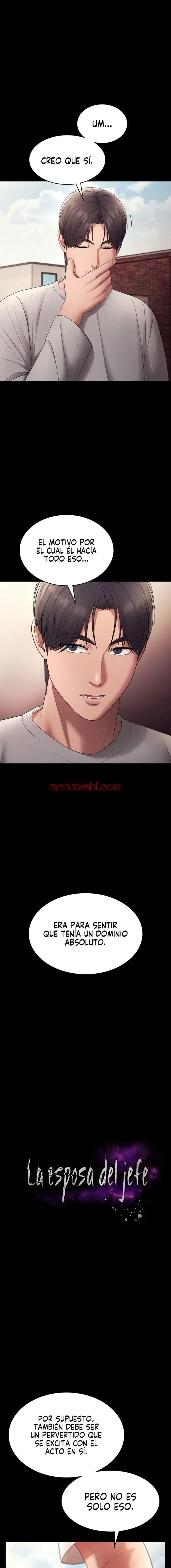 La esposa del jefe - Capítulo 63 manhwa
