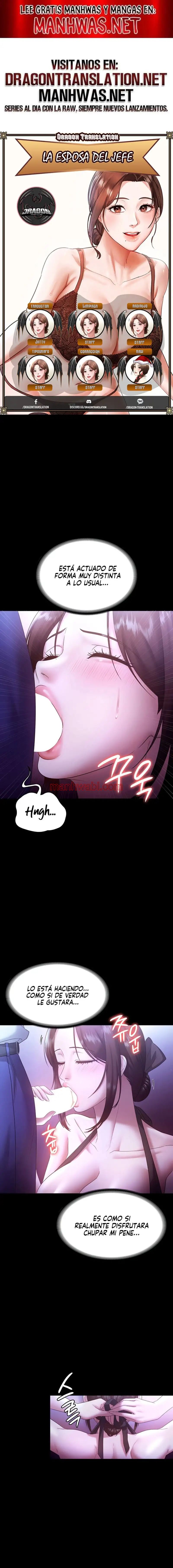 La esposa del jefe - Capítulo 65 manhwa