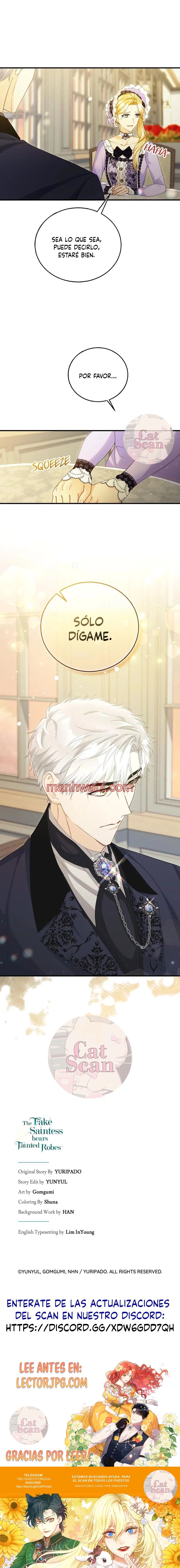 La falsa santa no quiere morir - Capítulo 18_3 manhwa