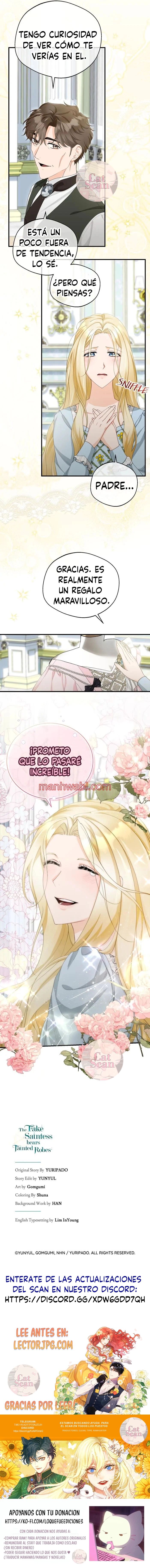 La falsa santa no quiere morir - Capítulo 20_3 manhwa