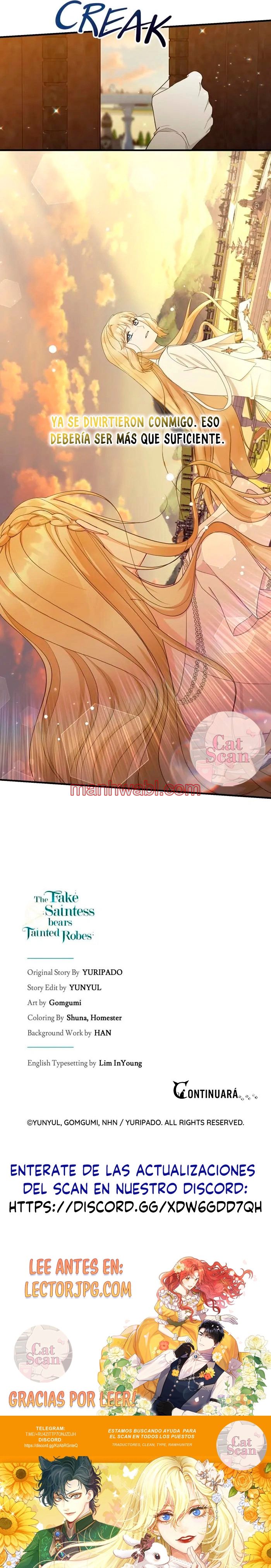 La falsa santa no quiere morir - Capítulo 22_3 manhwa