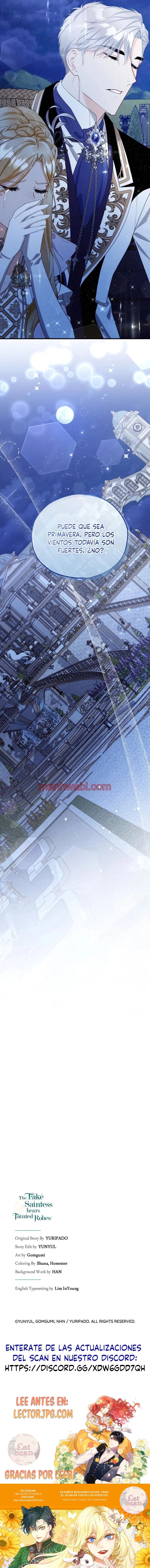 La falsa santa no quiere morir - Capítulo 23_3 manhwa