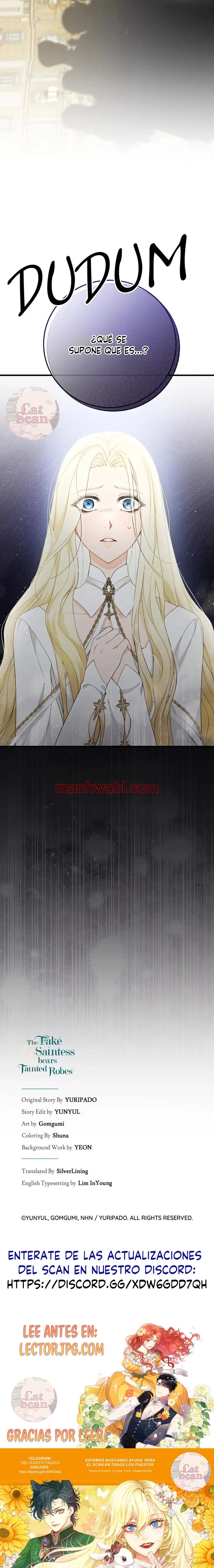 La falsa santa no quiere morir - Capítulo 2_3 manhwa