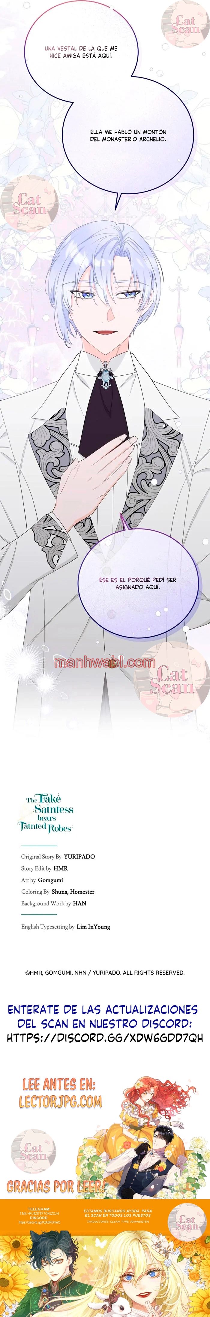 La falsa santa no quiere morir - Capítulo 33_3 manhwa