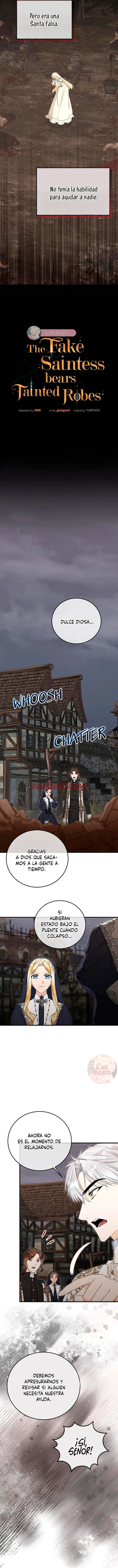 La falsa santa no quiere morir - Capítulo 43 manhwa