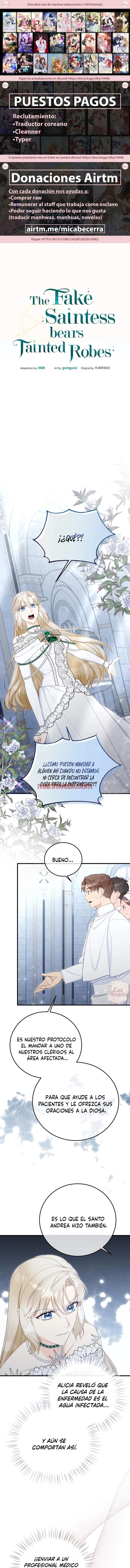 La falsa santa no quiere morir - Capítulo 48 manhwa