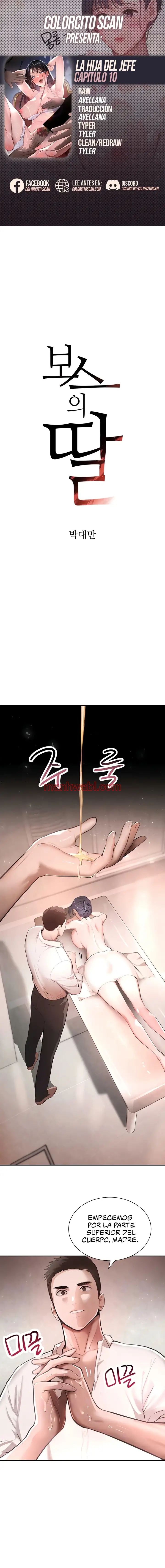 La hija del jefe - Capítulo 10 manhwa