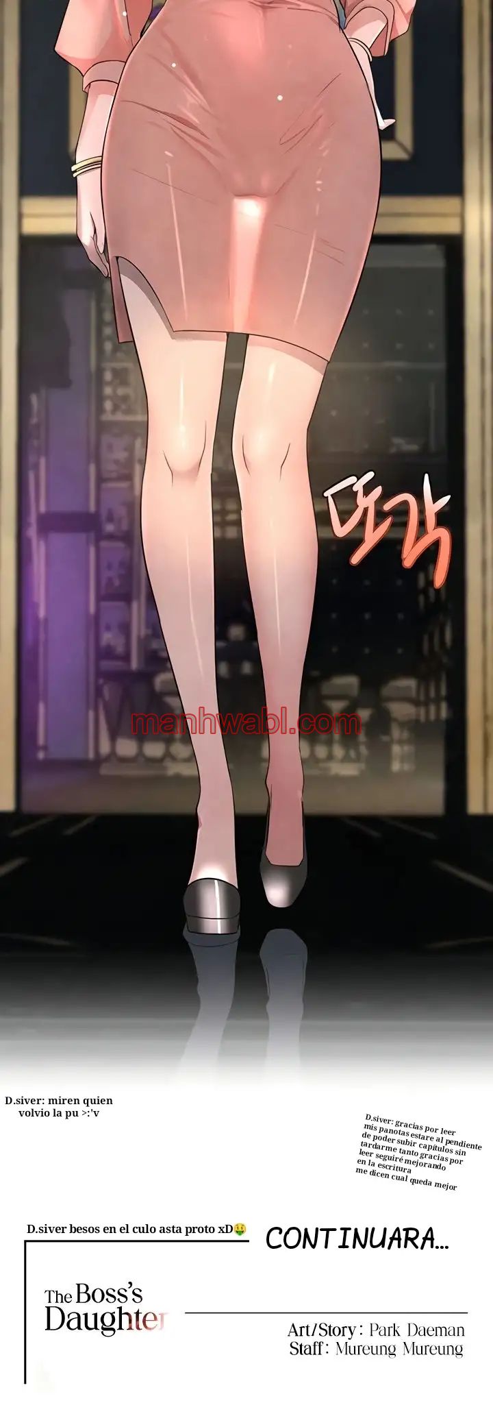 La hija del jefe - Capítulo 15_3 manhwa