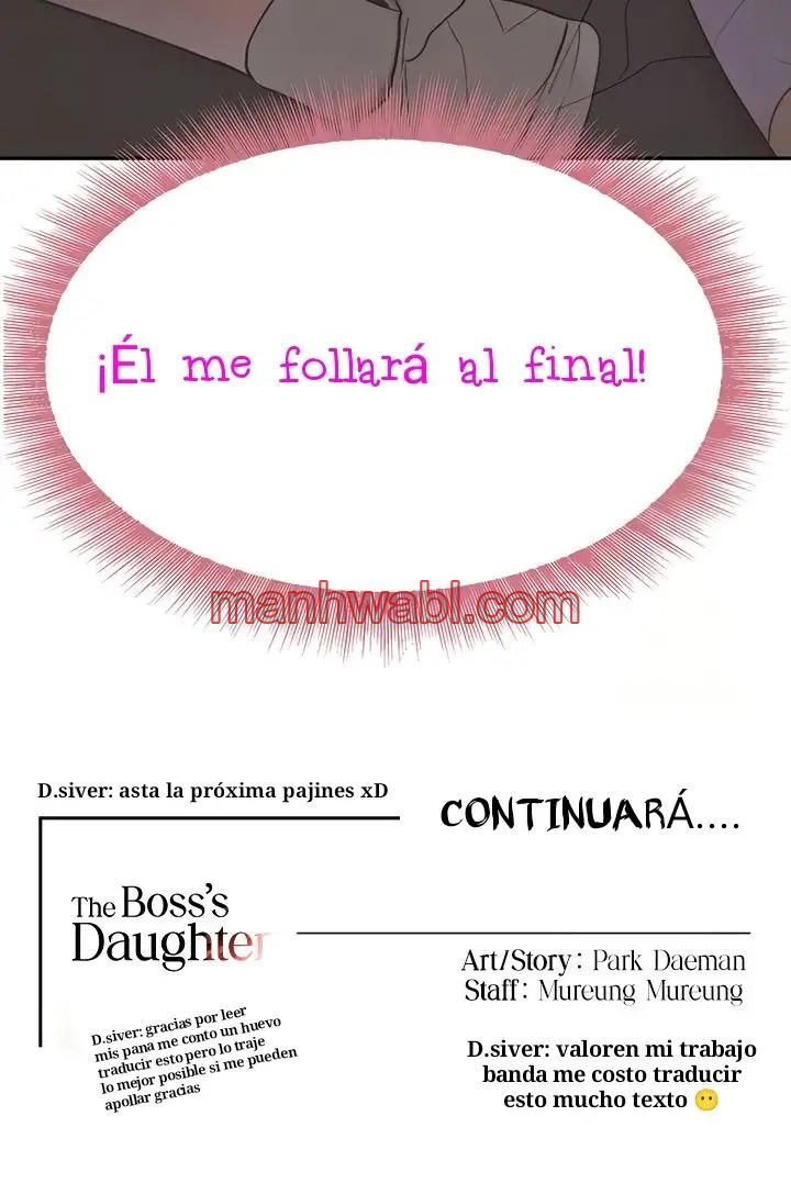 La hija del jefe - Capítulo 16_3 manhwa