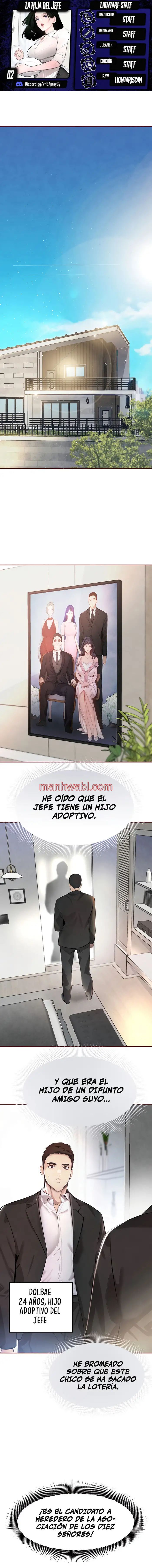 La hija del jefe - Capítulo 2 manhwa