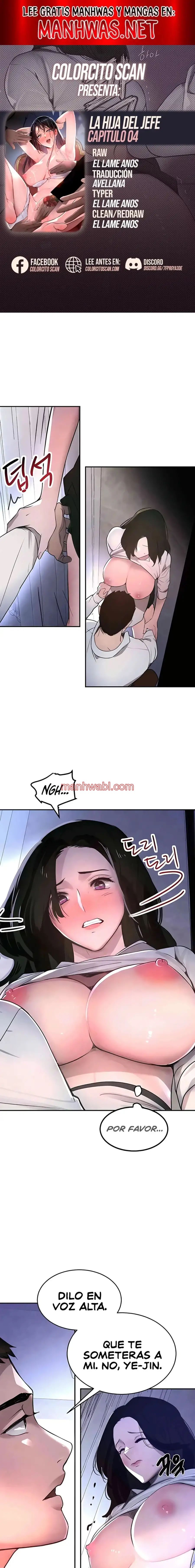 La hija del jefe - Capítulo 4 manhwa