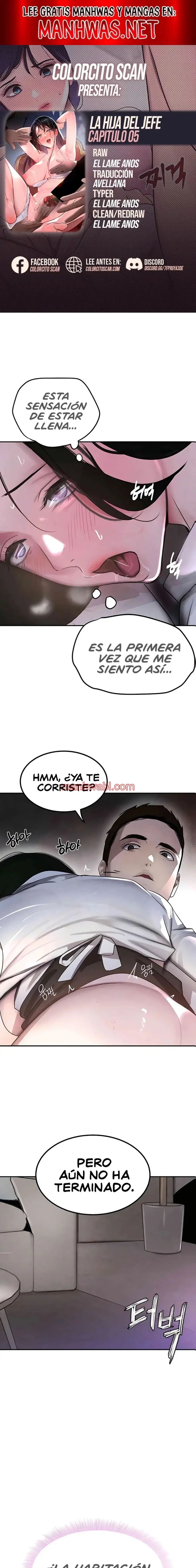 La hija del jefe - Capítulo 5 manhwa