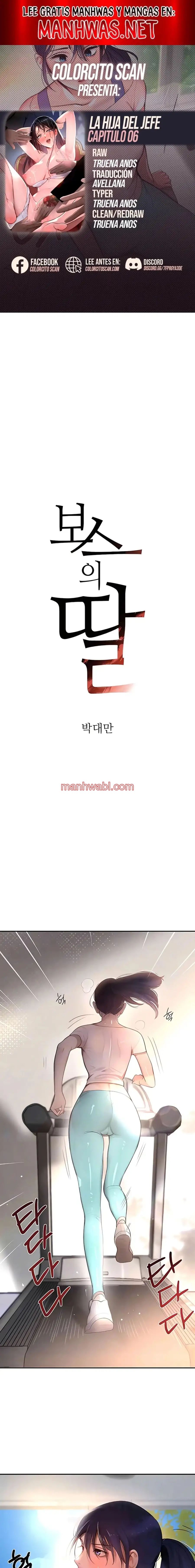 La hija del jefe - Capítulo 6 manhwa