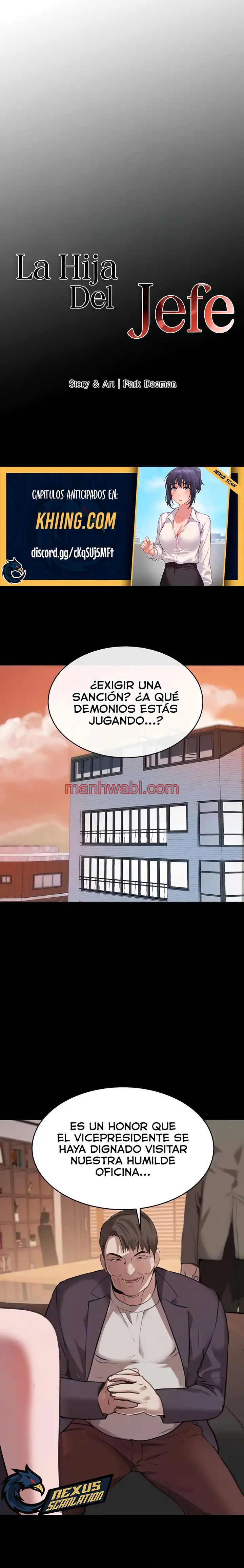 La hija del jefe - Capítulo 62 manhwa