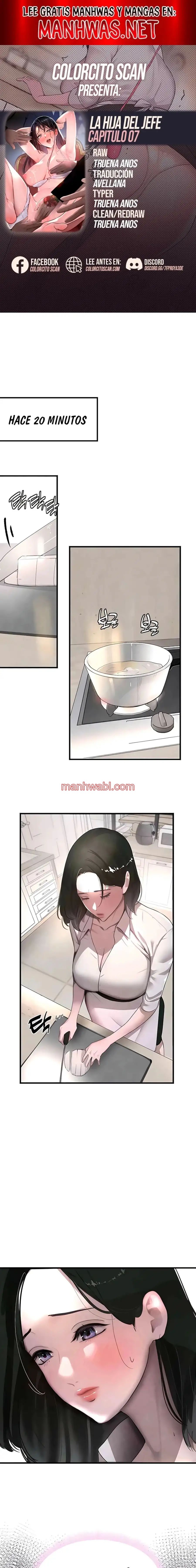 La hija del jefe - Capítulo 7 manhwa