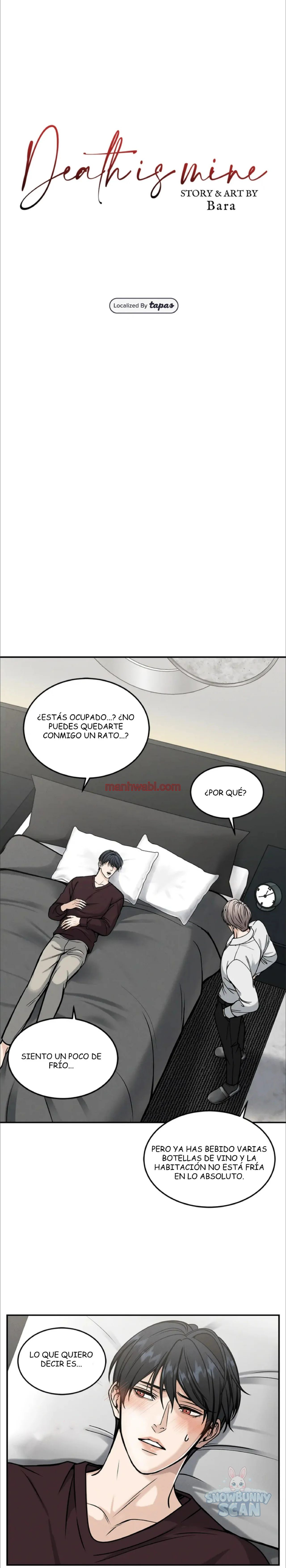 LA MUERTE ES MÍA - Capítulo 11 manhwa