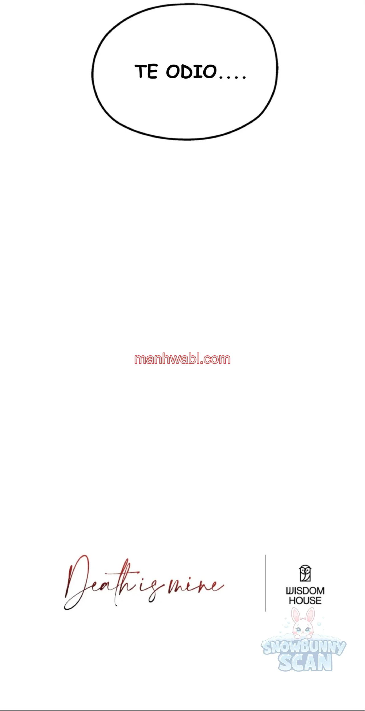 LA MUERTE ES MÍA - Capítulo 11_3 manhwa