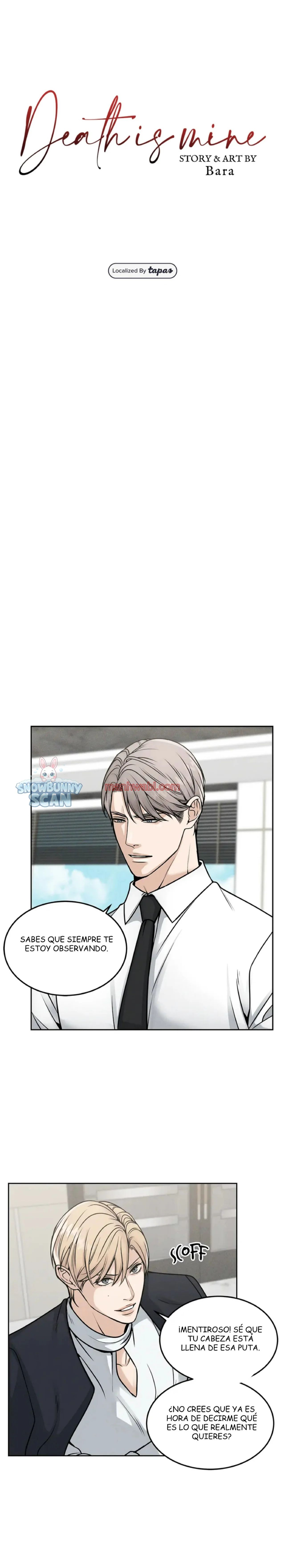 LA MUERTE ES MÍA - Capítulo 9 manhwa