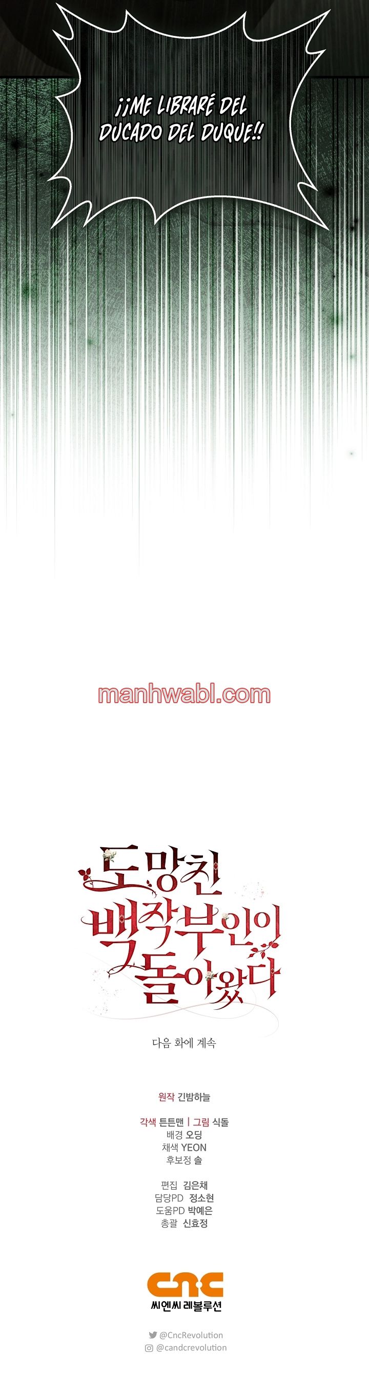 La princesa fugitiva esta de regreso - Capítulo 24_3 manhwa