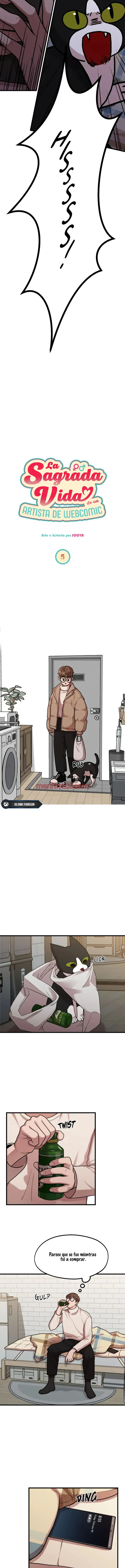 La sagrada vida de un artista de webcómics - Capítulo 5 manhwa