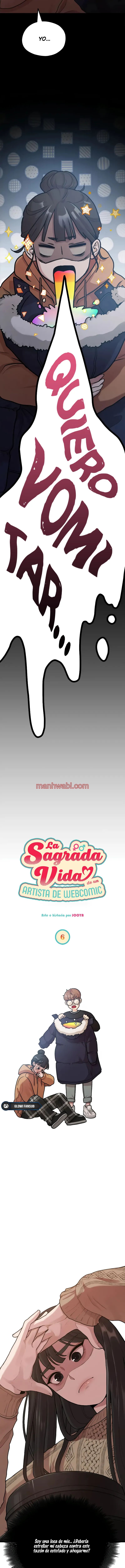 La sagrada vida de un artista de webcómics - Capítulo 6_2 manhwa