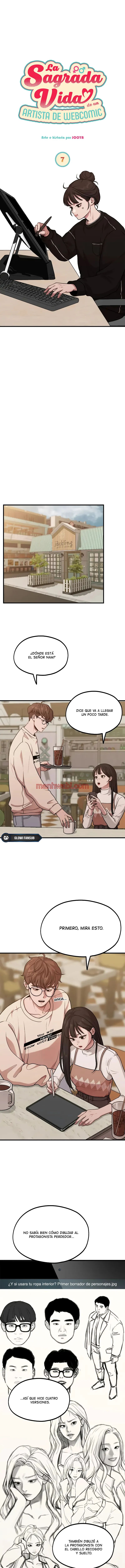 La sagrada vida de un artista de webcómics - Capítulo 7 manhwa