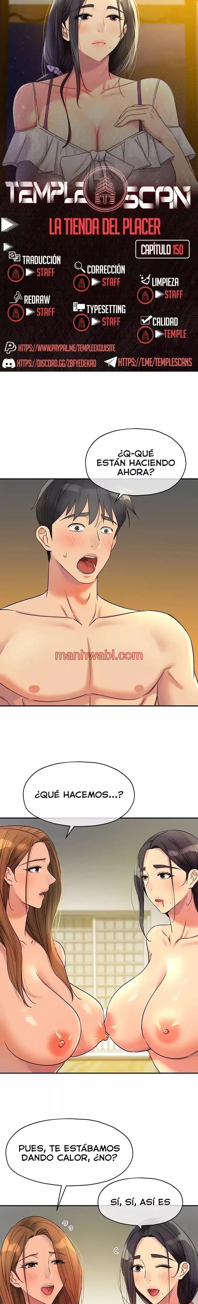 La Tienda del Placer - Capítulo 150 manhwa