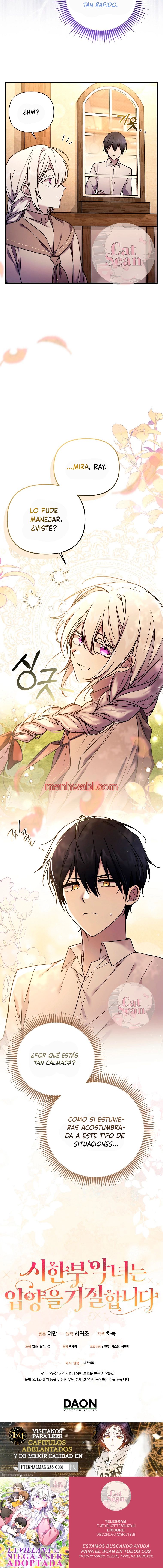 La villana se niega a ser adoptada - Capítulo 3_3 manhwa