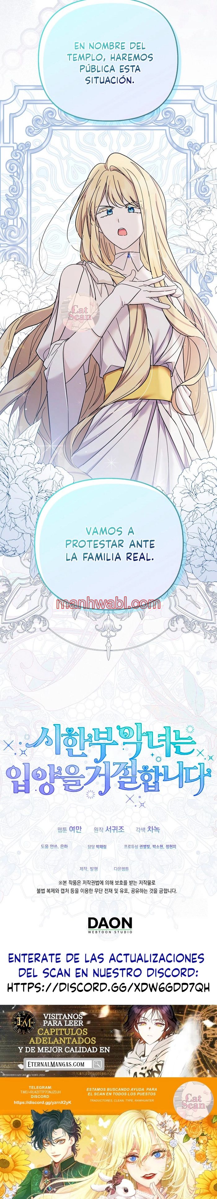 La villana se niega a ser adoptada - Capítulo 46_3 manhwa