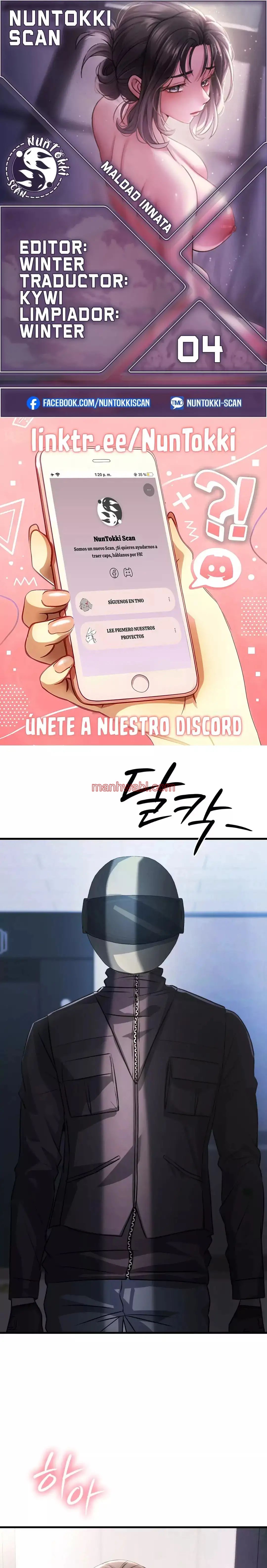 Maldad innata - Capítulo 4 manhwa