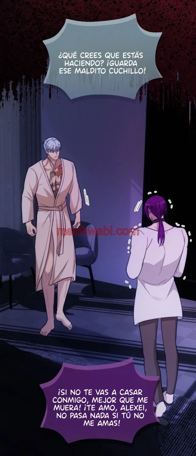 Mated To The Ruthless Alpha - Capítulo 33_2 manhwa