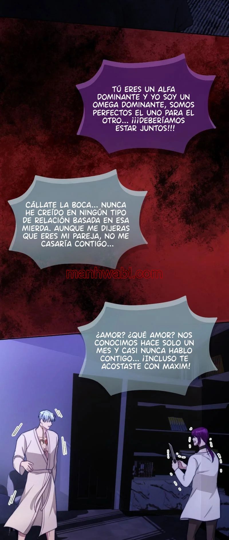 Mated To The Ruthless Alpha - Capítulo 33_2 manhwa