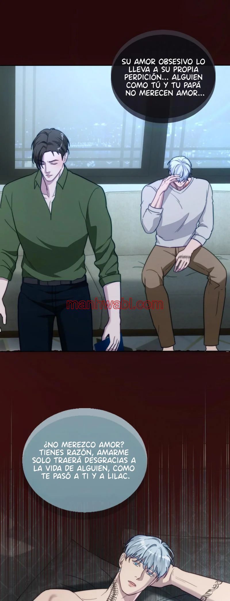 Mated To The Ruthless Alpha - Capítulo 33_3 manhwa