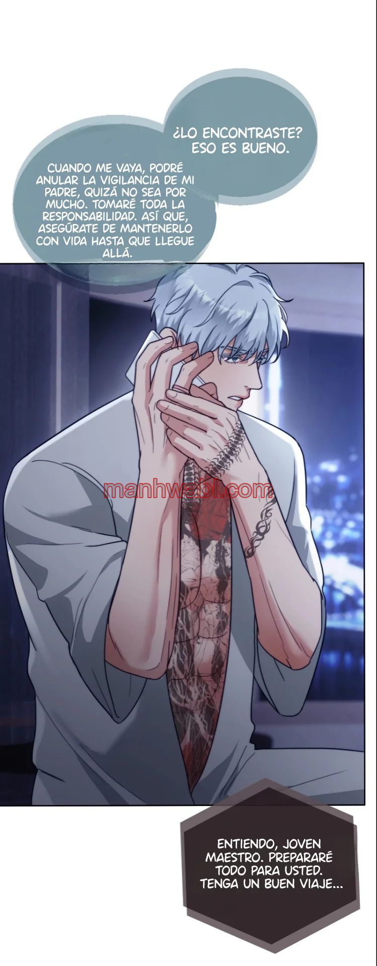 Mated To The Ruthless Alpha - Capítulo 35_2 manhwa