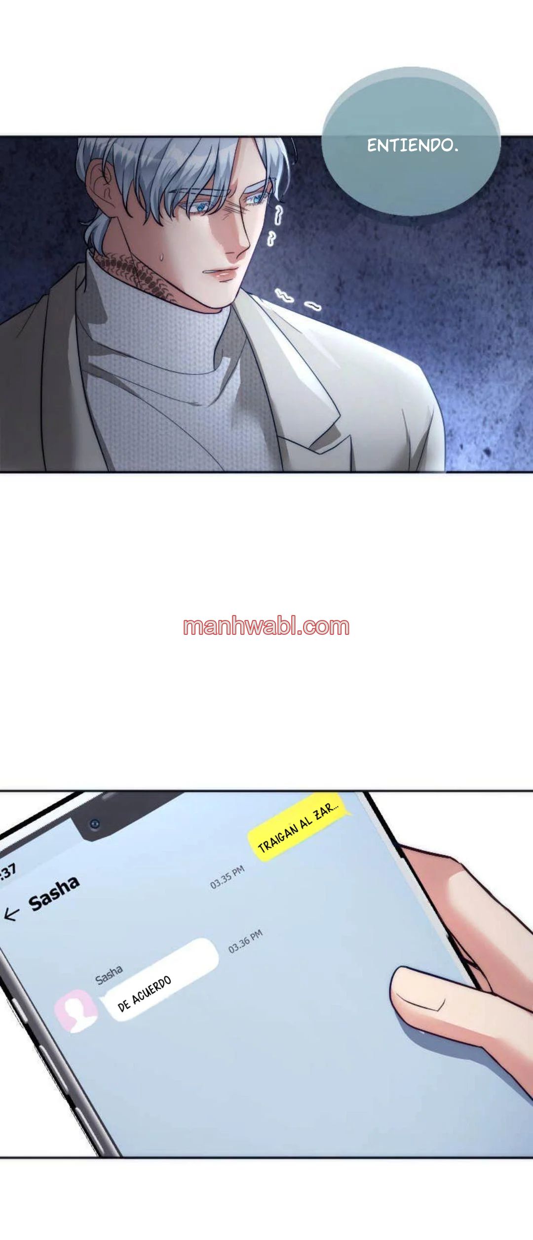 Mated To The Ruthless Alpha - Capítulo 47_2 manhwa