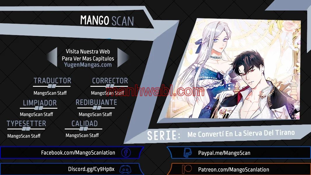 Me convertí en la sierva del tirano - Capítulo 1 manhwa