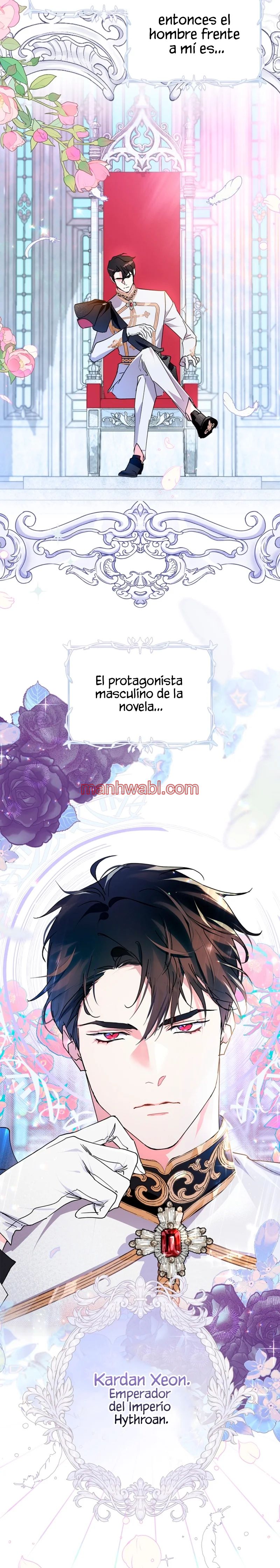Me convertí en la sierva del tirano - Capítulo 1_2 manhwa