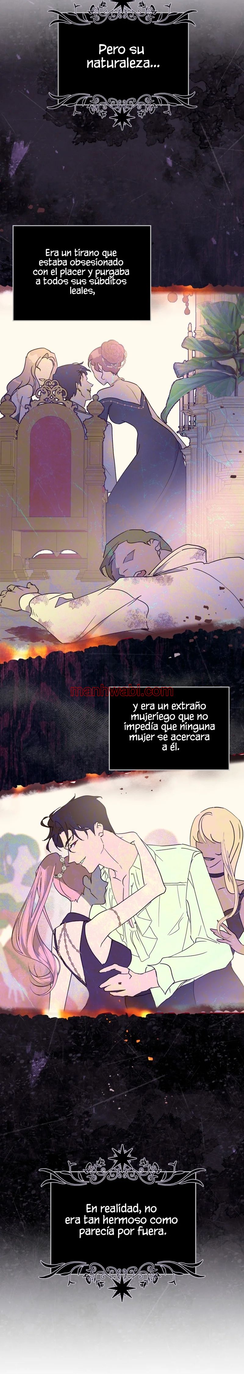 Me convertí en la sierva del tirano - Capítulo 1_2 manhwa