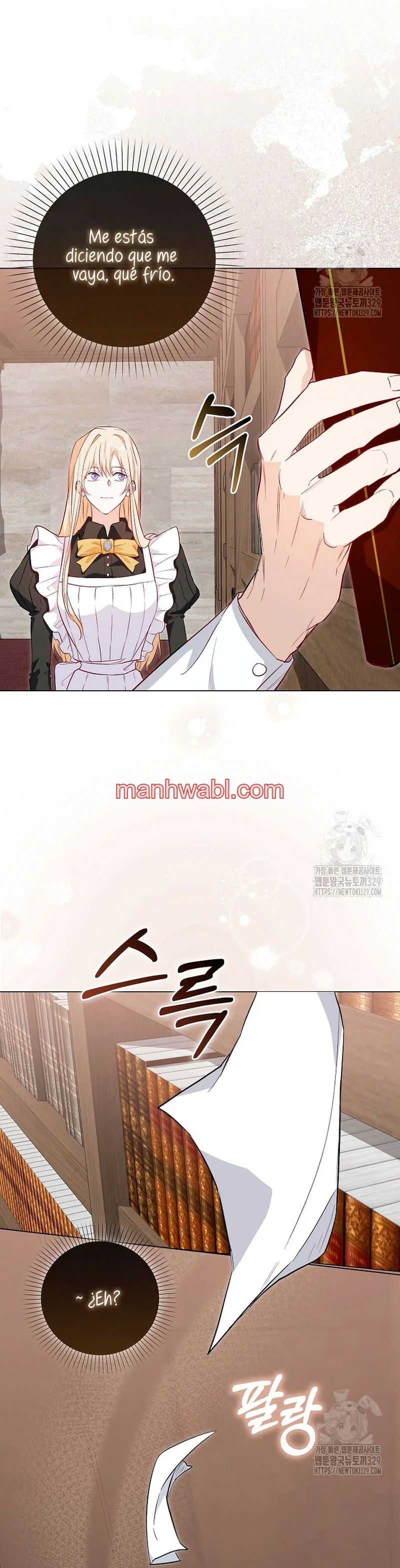 Me convertí en la sirvienta del protagonista de un juego de terror - Capítulo 11_2 manhwa