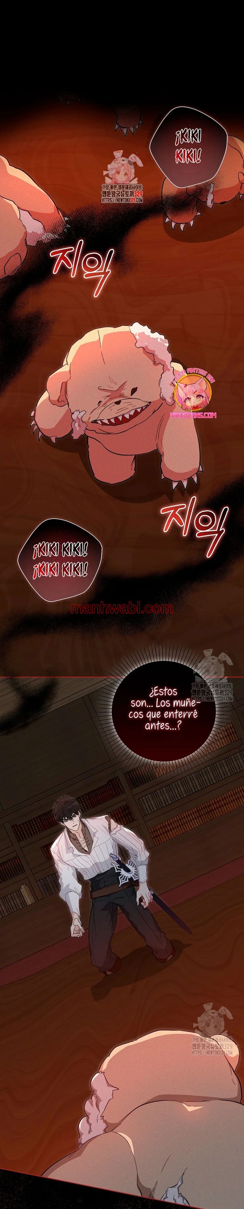 Me convertí en la sirvienta del protagonista de un juego de terror - Capítulo 12 manhwa