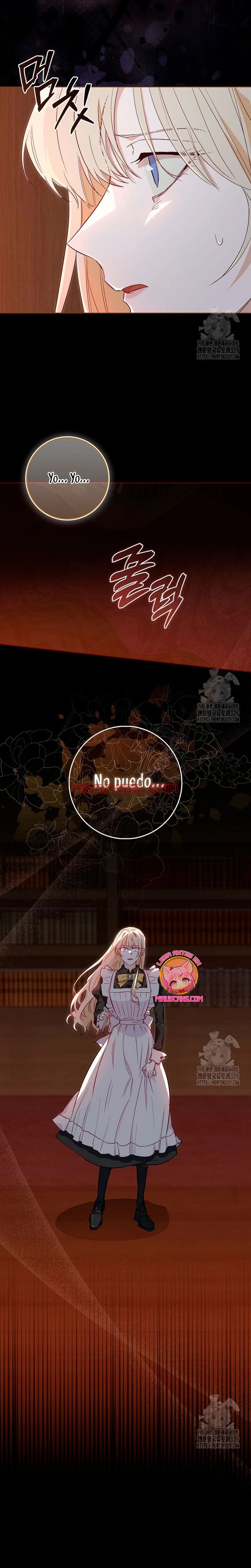 Me convertí en la sirvienta del protagonista de un juego de terror - Capítulo 12_2 manhwa